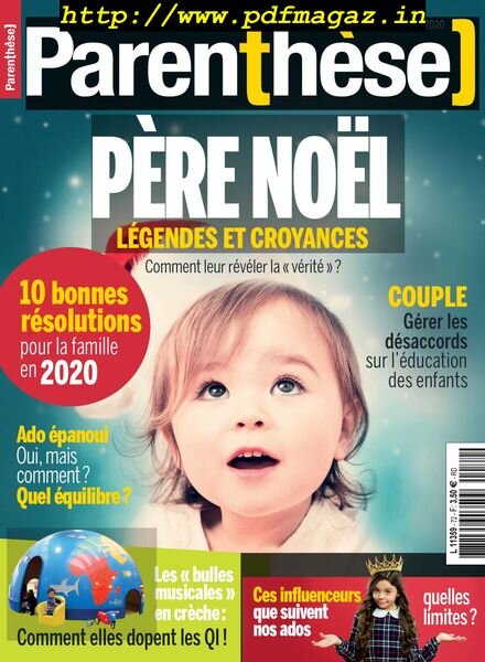 Parenthese – janvier 2020 Cover