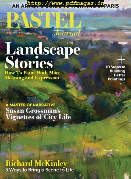 Pastel Journal – January 2020 Cover