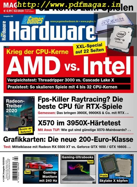 PC Games Hardware – Februar 2020 Cover