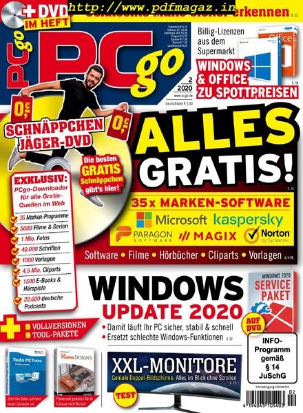 PCgo – Februar 2020 Cover