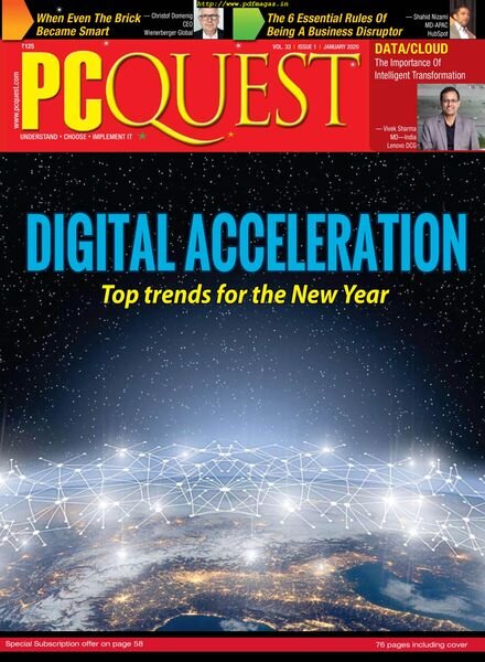 PCQuest – January 2020 Cover