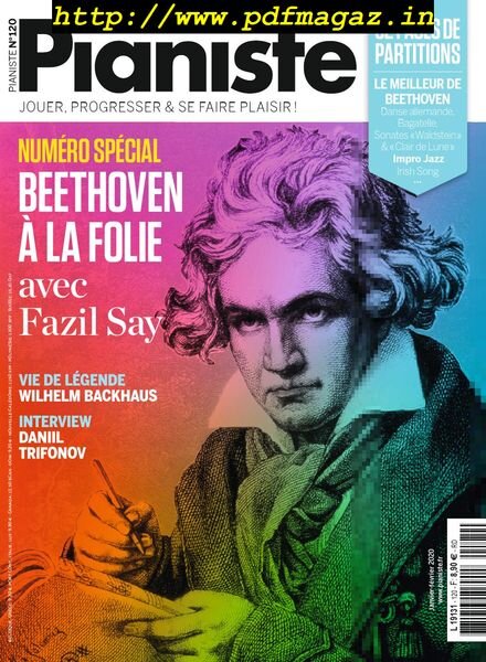 Pianiste – janvier 2020 Cover
