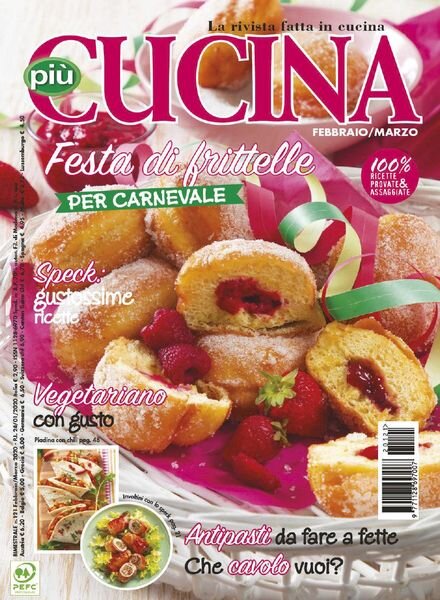 piuCUCINA – Febbraio-Marzo 2020 Cover