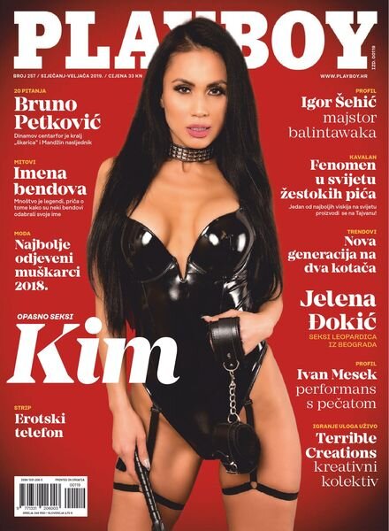 Playboy Croatia – Sijecanj 2019 Cover