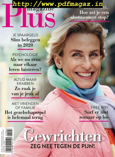 Plus Magazine Dutch Edition – Januari 2020 Cover