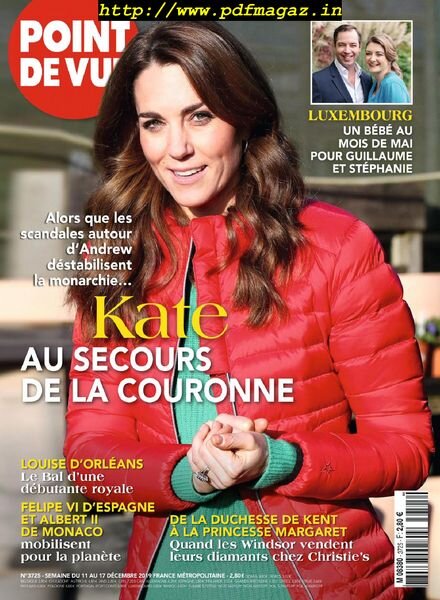 Point de Vue – 11 decembre 2019 Cover
