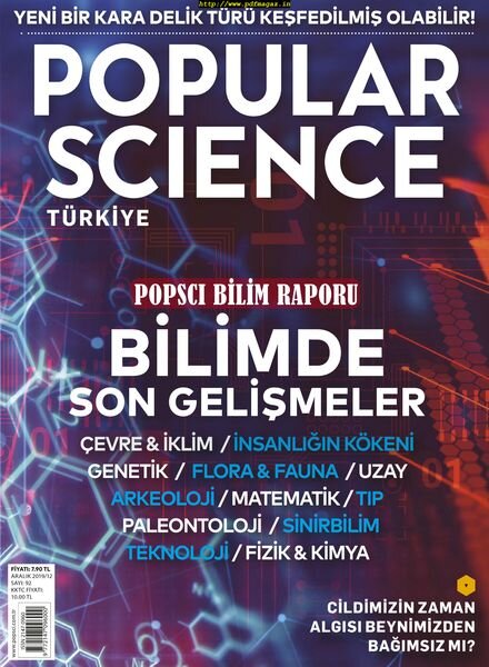 Popular Science Turkey – 29 Kasim 2019 Cover