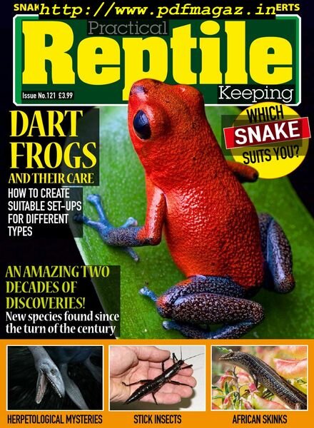 Practical Reptile Keeping – Issue 121 – January 2020 Cover