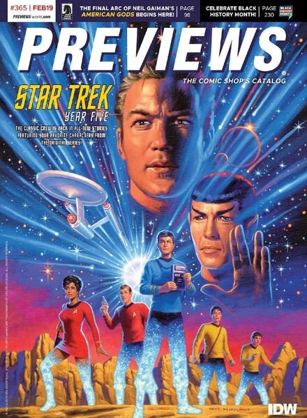 PREVIEWS – February 2019 Cover