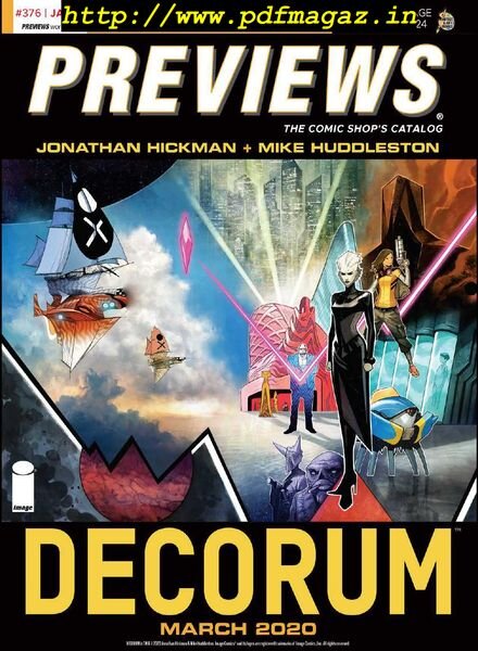 PREVIEWS – January 2020 Cover