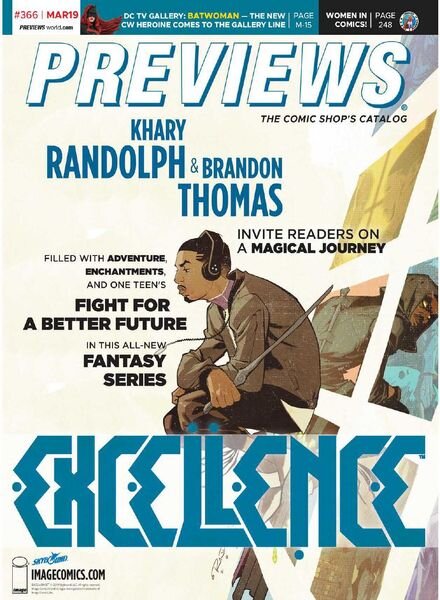 PREVIEWS – March 2019 Cover
