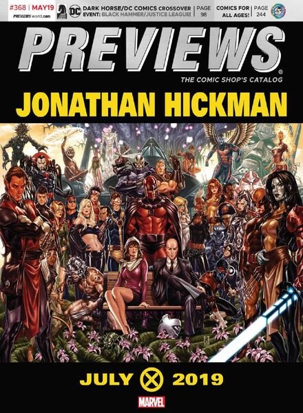 PREVIEWS – May 2019 Cover