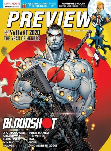 PREVIEWS – November 2019 Cover