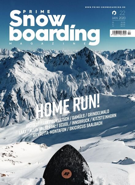 Prime Snowboarding – Januar 2020 Cover