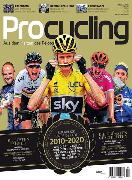 Procycling Germany – Februar 2020 Cover