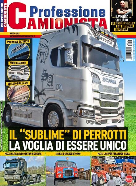 Professione Camionista – Maggio 2018 Cover