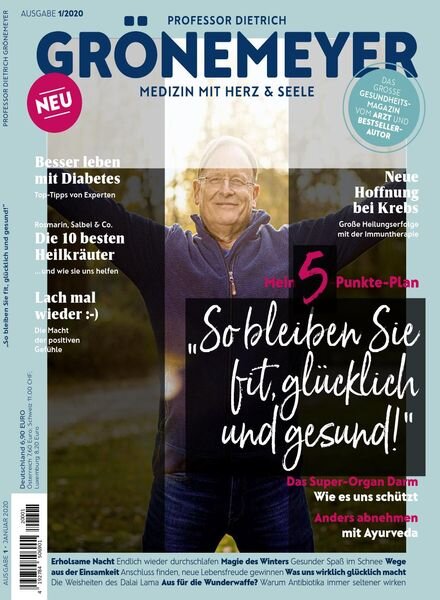 Professor Dietrich GrOnemeyer – Januar 2020 Cover