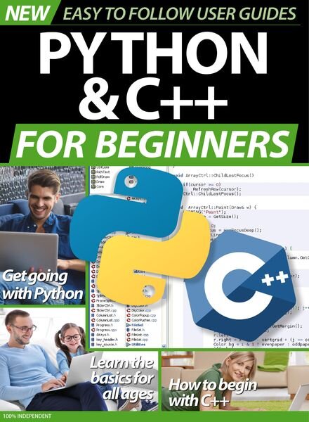 Python & C++ for Beginners – January 2020 Cover