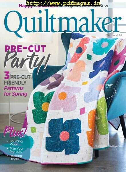 Quiltmaker – March 2020 Cover