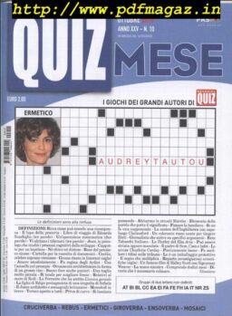 Quiz Mese – Ottobre 2019