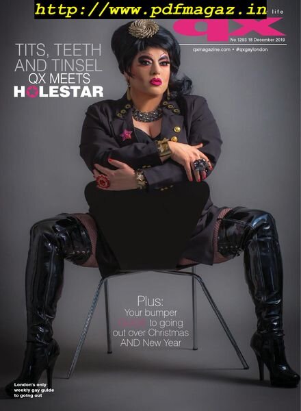QX Magazine – 18 December 2019 Cover