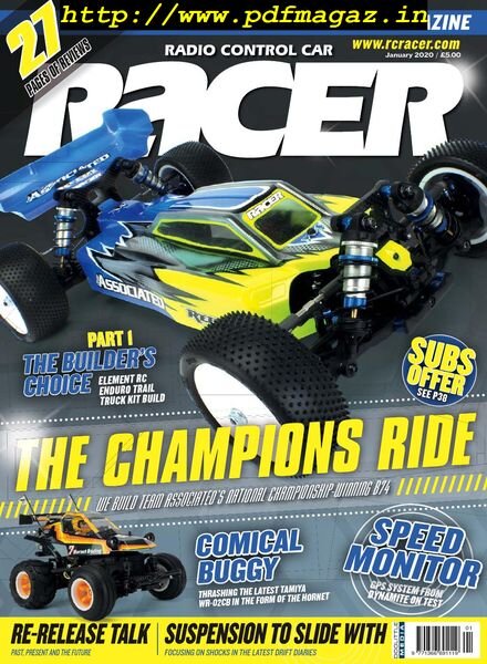 Radio Control Car Racer – January 2020 Cover