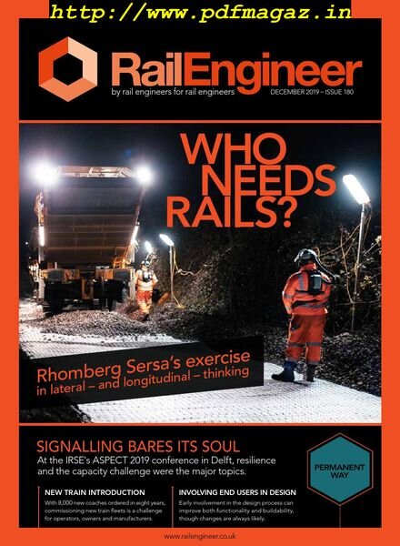 Rail Engineer – December 2019 Cover