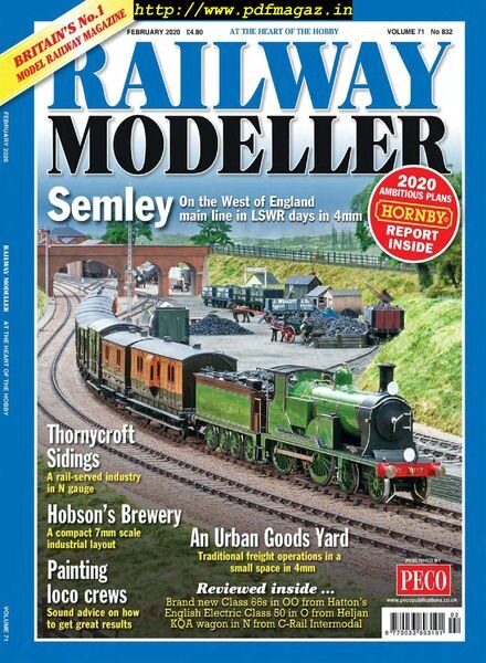 Railway Modeller – Issue 832 – February 2020 Cover