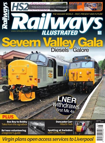 Railways Illustrated – August 2019 Cover