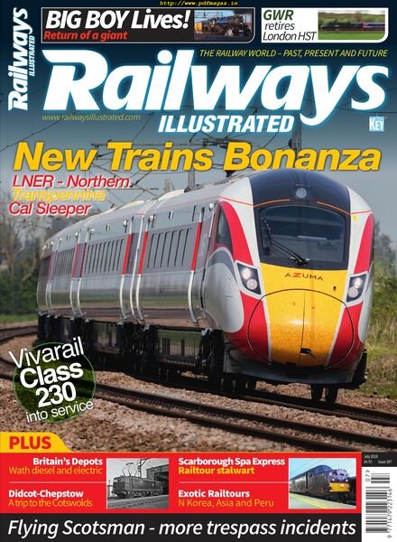 Railways Illustrated – July 2019 Cover