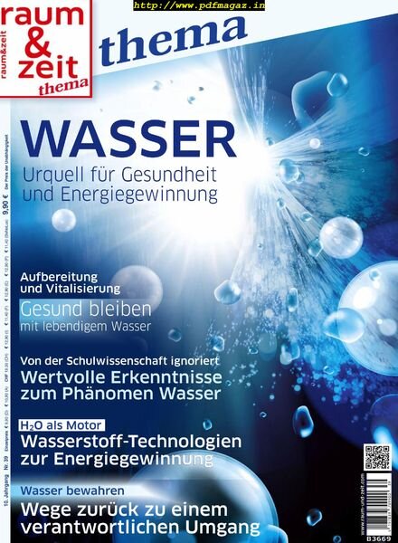 Raum & Zeit Thema – Nr.39 2019 Cover