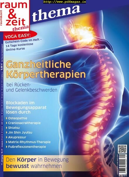 Raum & Zeit Thema – Nr.41 2020 Cover