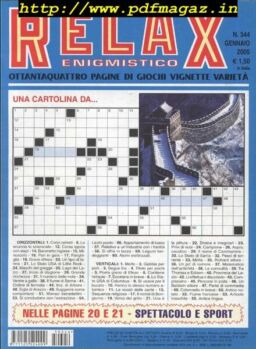 Relax Enigmistico – Gennaio 2005