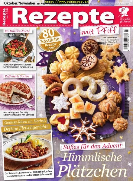 Rezepte mit Pfiff – Oktober-November 2019 Cover