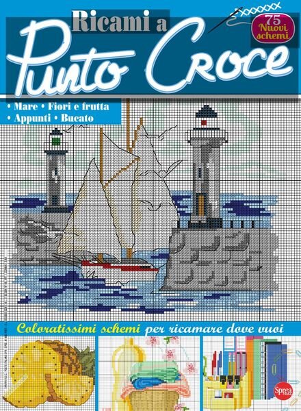 Ricami a Punto Croce – Ricami a Punto Croce – Agosto-Settembre 2017 Cover