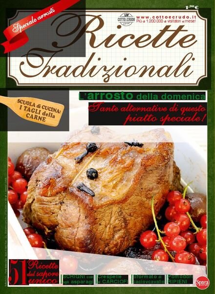 Ricette Tradizionali – Maggio 2018 Cover