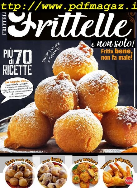 Ricette Tradizionali – Speciale N.10 – Frittelle – Gennaio-Febbraio 2020 Cover