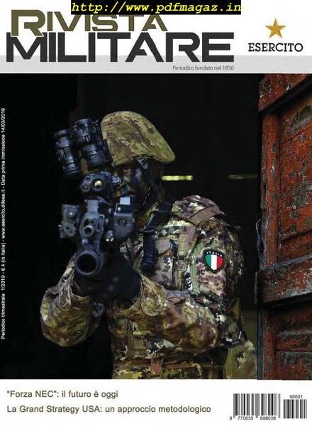 Rivista Militare – Marzo 2019 Cover
