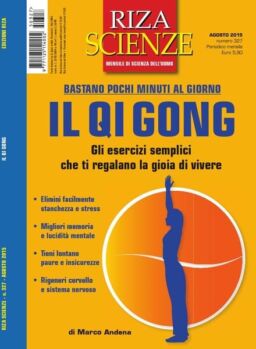 Riza Scienze – Agosto 2015