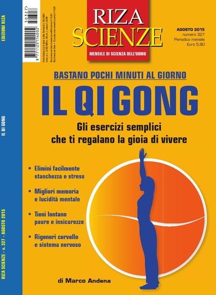 Riza Scienze – Agosto 2015 Cover