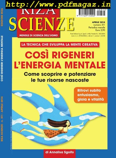Riza Scienze – Aprile 2014 Cover