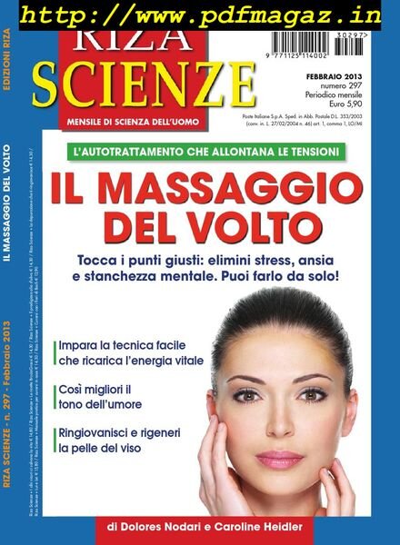 Riza Scienze – Febbraio 2013 Cover