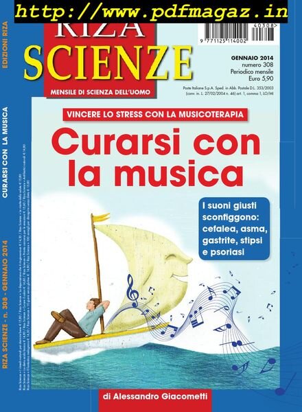 Riza Scienze – Gennaio 2014 Cover