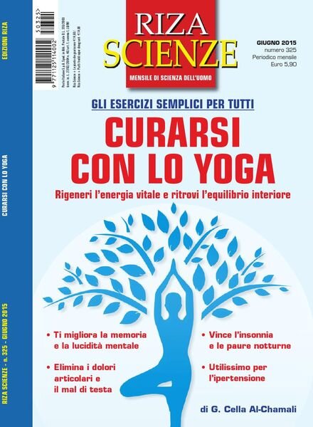 Riza Scienze – Giugno 2015 Cover
