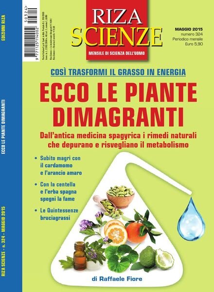 Riza Scienze – Maggio 2015 Cover