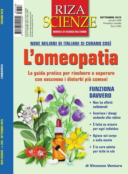 Riza Scienze – Settembre 2015 Cover