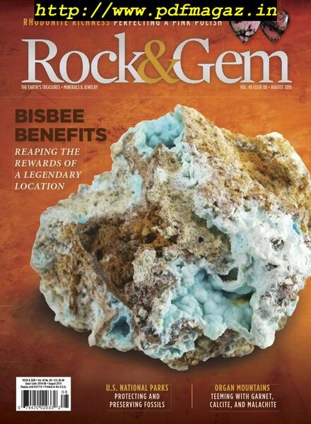 Rock & Gem – August 2019 Cover