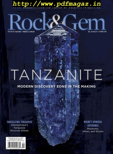 Rock & Gem – October 2019 Cover