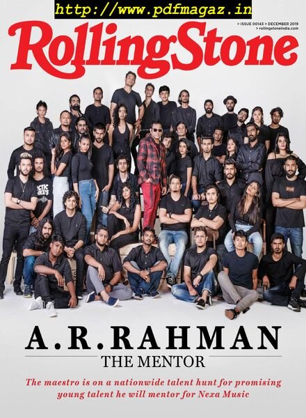 Rolling Stone India – December 2019 Cover