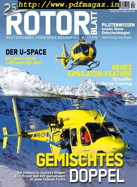Rotorblatt – Nr.4, 2019 Cover
